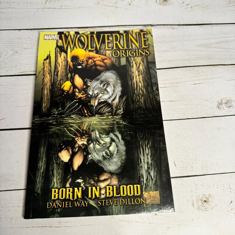 Wolverine Origins Vol 1 Born in Blood Marvel Comics TPB Graphic Novel Way Dillon